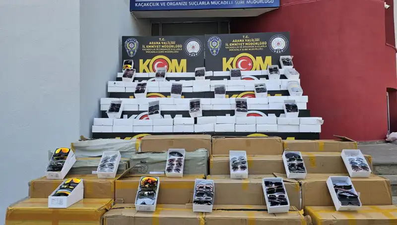 Adana'da 12 Bin Kaçak Güneş Gözlüğü Operasyonu: Hedeflerin Ardındaki Gerçekler