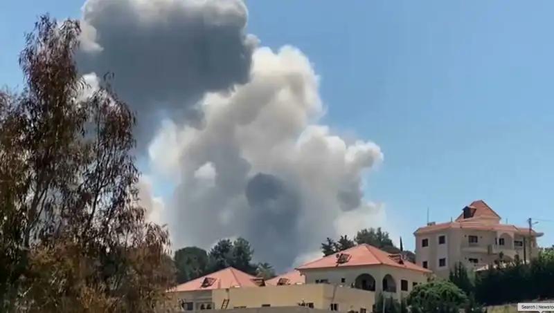 İsrail'in Lübnan'a Düzenlediği Hava Saldırısında 1 Kişi Hayatını Kaybetti