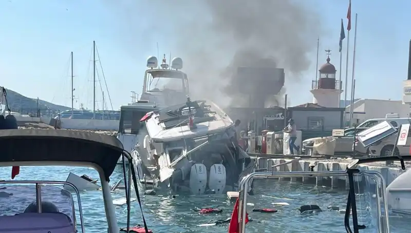 Bodrum'da Tekne Patlaması: Tatilcileri Korkutan Olayda Yaralılar