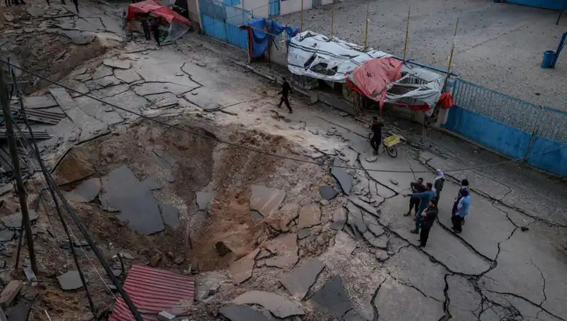 İsrail'in "Hamas tüneli" İddiası Su Tahliye Hendeği Olduğuna Dair Kesin Kanıtlar