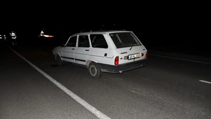 Kütahya'da Otomobil Kazası: Yaya Hayatını Kaybetti!