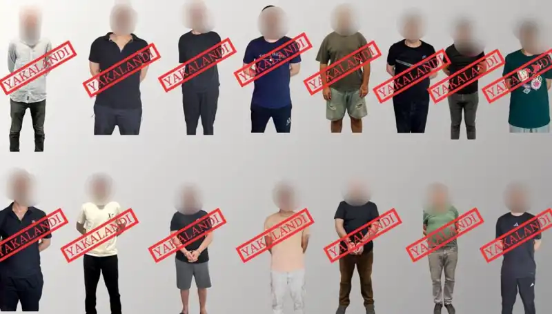 Kırmızı Bültenle Aranan 14 Kişi, Emniyet Ekipleri Tarafından Yakalandı!