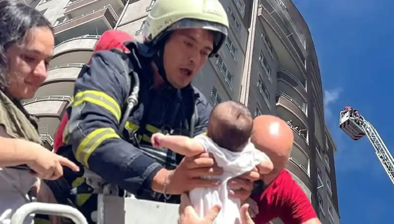 Kayseri'de 14 Katlı Binada Yangın: Korkutan Anlar ve Sonrası