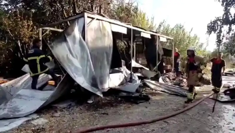 Hatay'da Konteyner Yangını: Şehirde Panik Yaran Korkutucu Olay