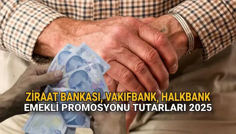 Emekli Banka Promosyonu 2025'te Yükseliyor: Ziraat, Vakıfbank ve Halkbank Müjdeli Haberler Verdi