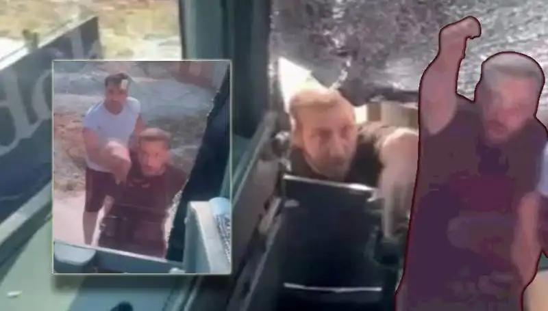 Turistlere Korku Dolu Anlar Yaşatan Otobüs Kaza Korkusu İçinde!