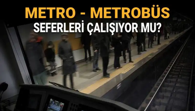 İstanbul Ulaşımında Son Durum: Metrobüs ve Metro Seferleri Açık mı?