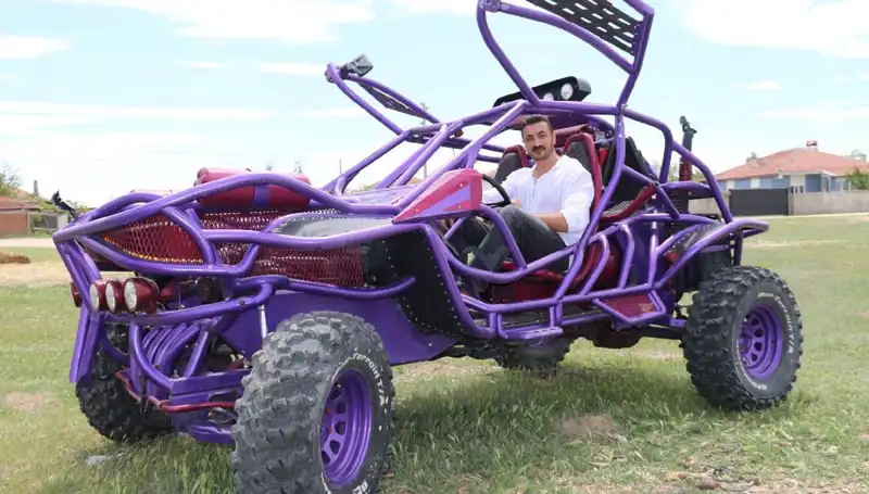 Kendi Arazi Aracını Yapan Genç, Mad Max İlhamıyla 900 Bin TL Harcadı