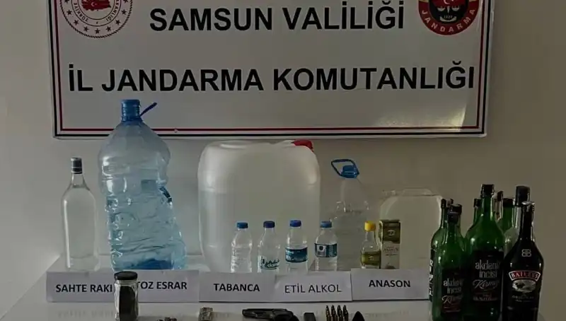 Samsun'da Gerçekleşen Sahte İçki Operasyonunda Neler Oldu?