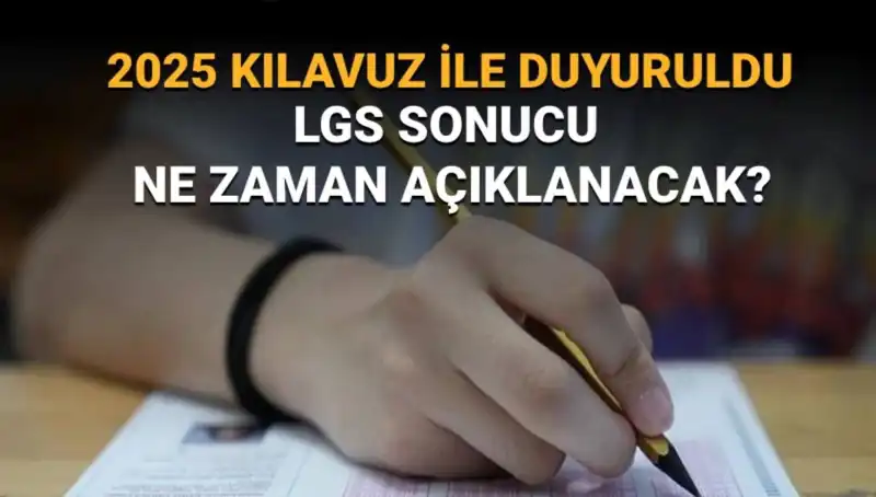 MEB LGS Sınav Sonuçları Ne Zaman Açıklanacak? 2025 Tarihi Merak Ediliyor!