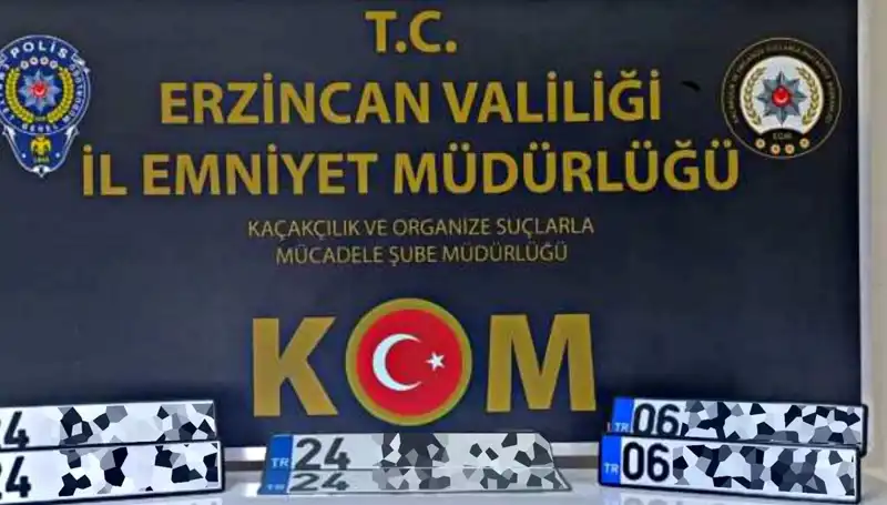 Erzincan'da "APP Plaka" Operasyonu: Şehrin Güvenliği İçin Kritik Adım